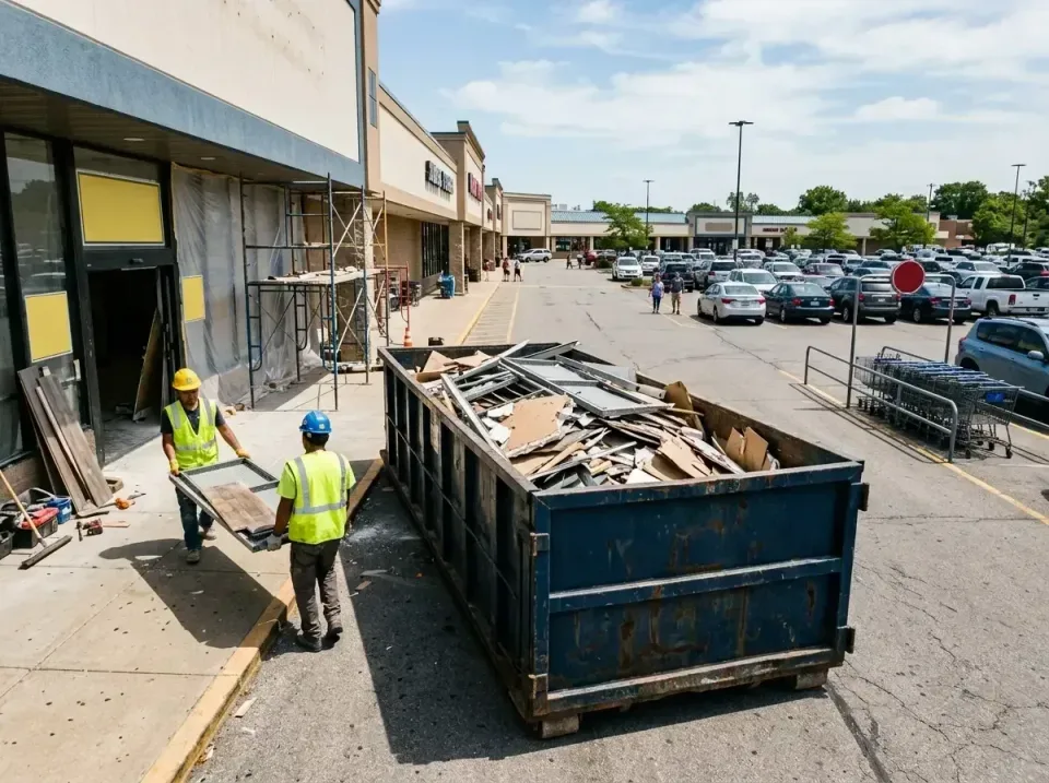 retail-store-renovation-debris-003 — frequently asked questions, Roll-off Dumpster Rentals in Minooka, IL